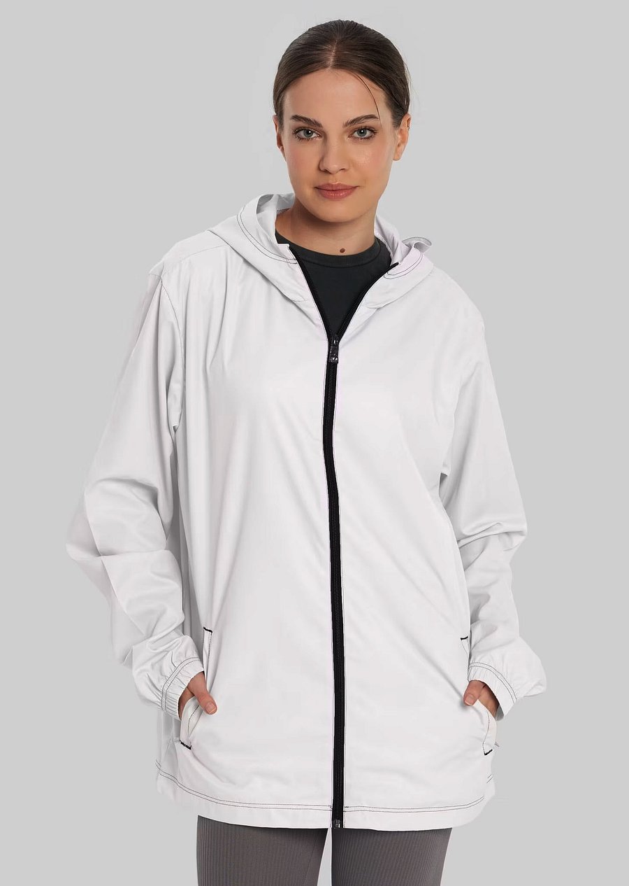 Polka Dot Illusion Vintage Retro Unisex Windbreaker product image (7)