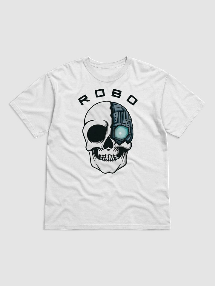 Robo Skull-Bot Unisex Tee White product image (1)