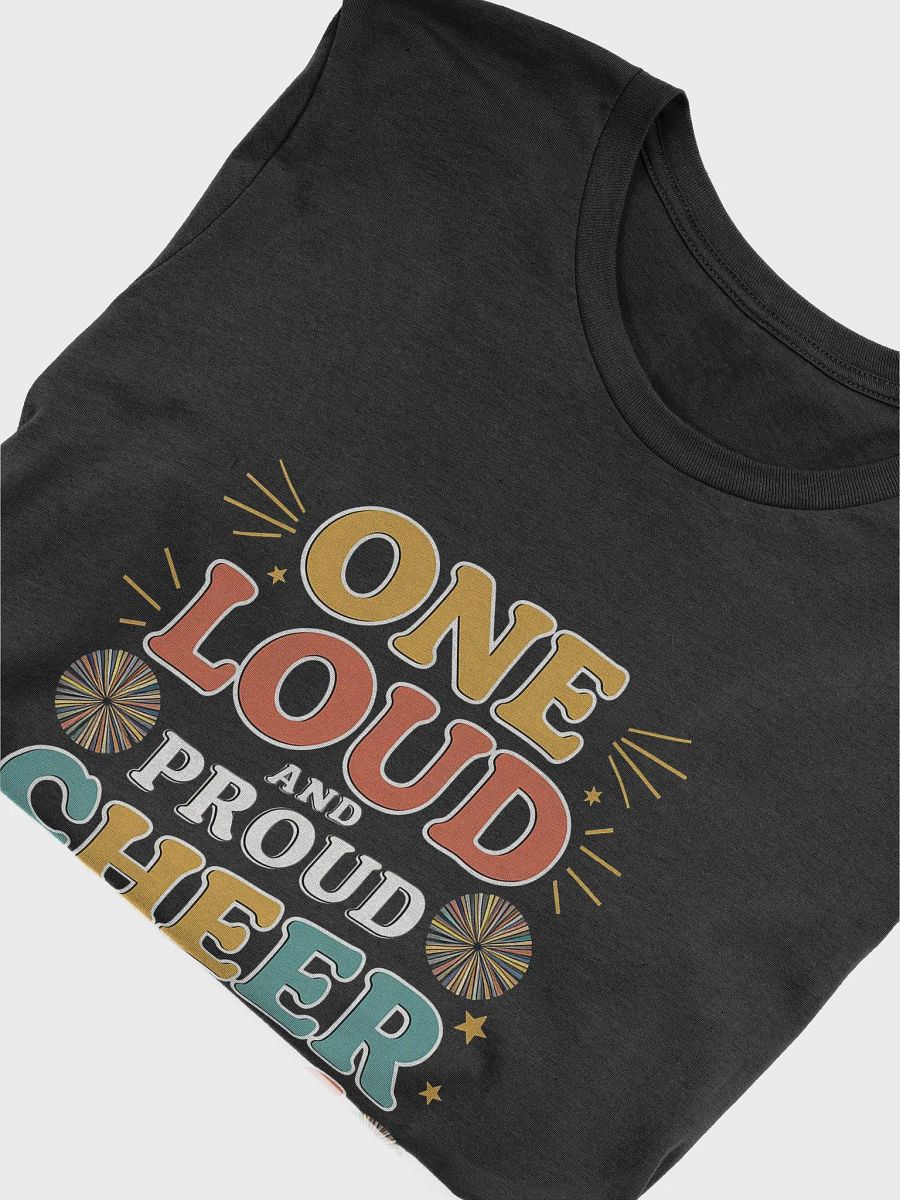 Proud Cheer Mom Colorful T-Shirt product image (6)