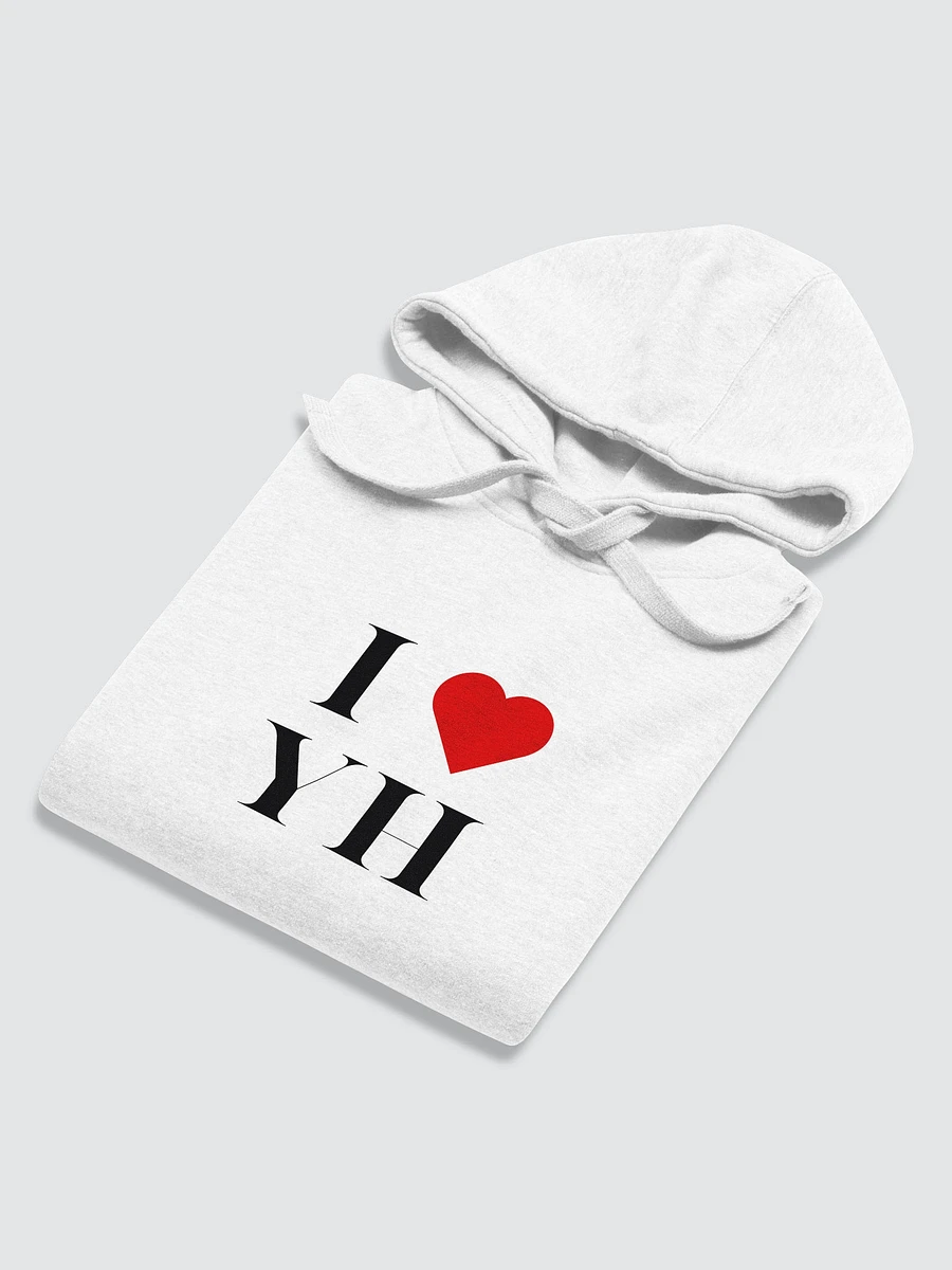 I Love Yahweh/Yeshua | Blck Ltrs | Hoodie Male product image (5)