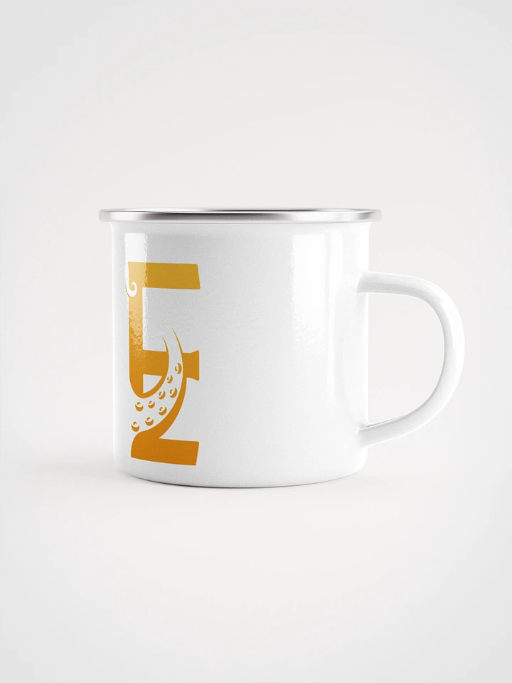 Logo Enamel Mug product image (1)