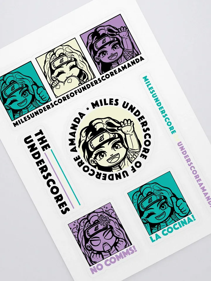 The Undie Sticker Sheet product image (1)