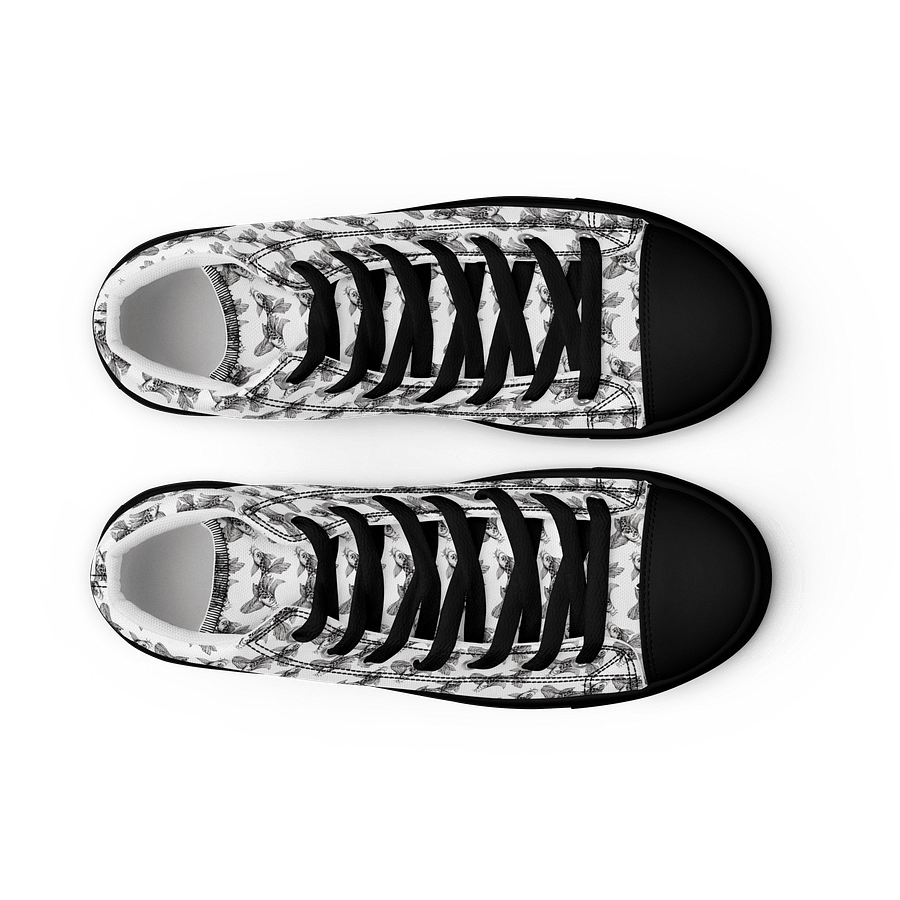 Koi Fish - Men's High Top Canvas Shoes product image (12)
