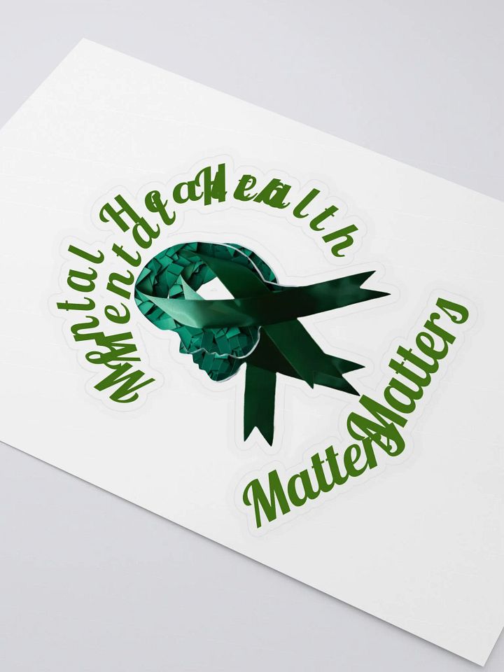 Mental Health Matters Kiss Cut Sticker Sheet product image (2)