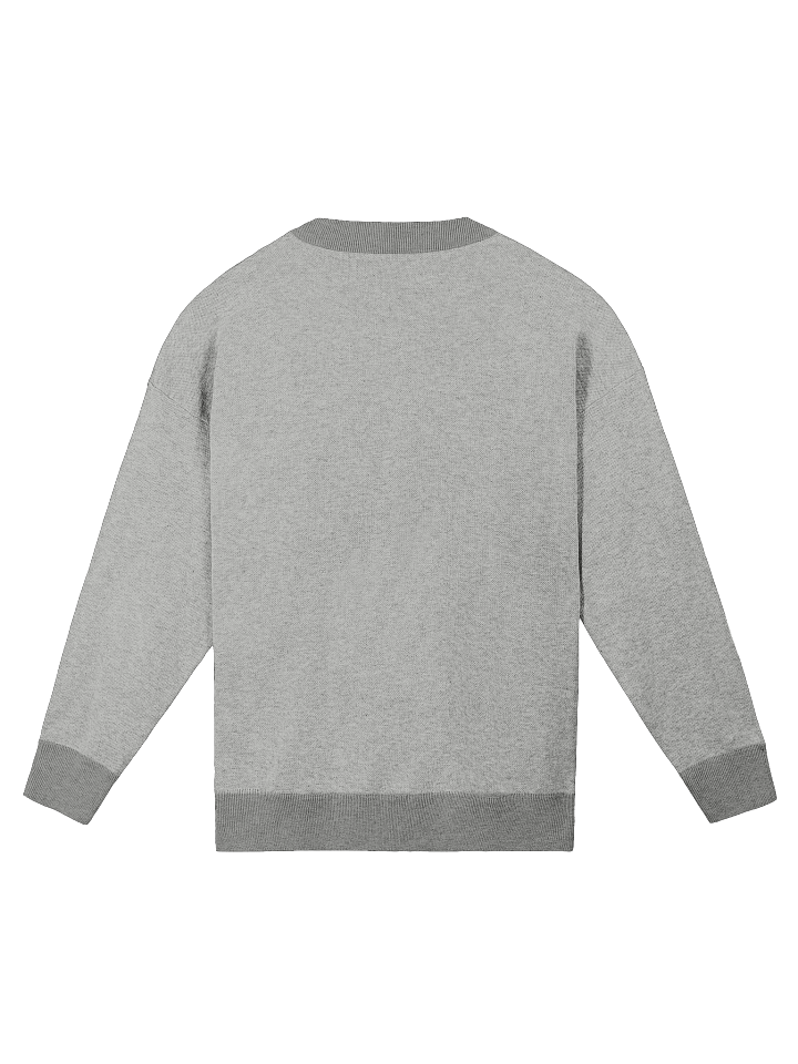 Steam Train Jacquard Sweater – Relaxed Knit Pullover with Vintage Locomotive Design product image (8)