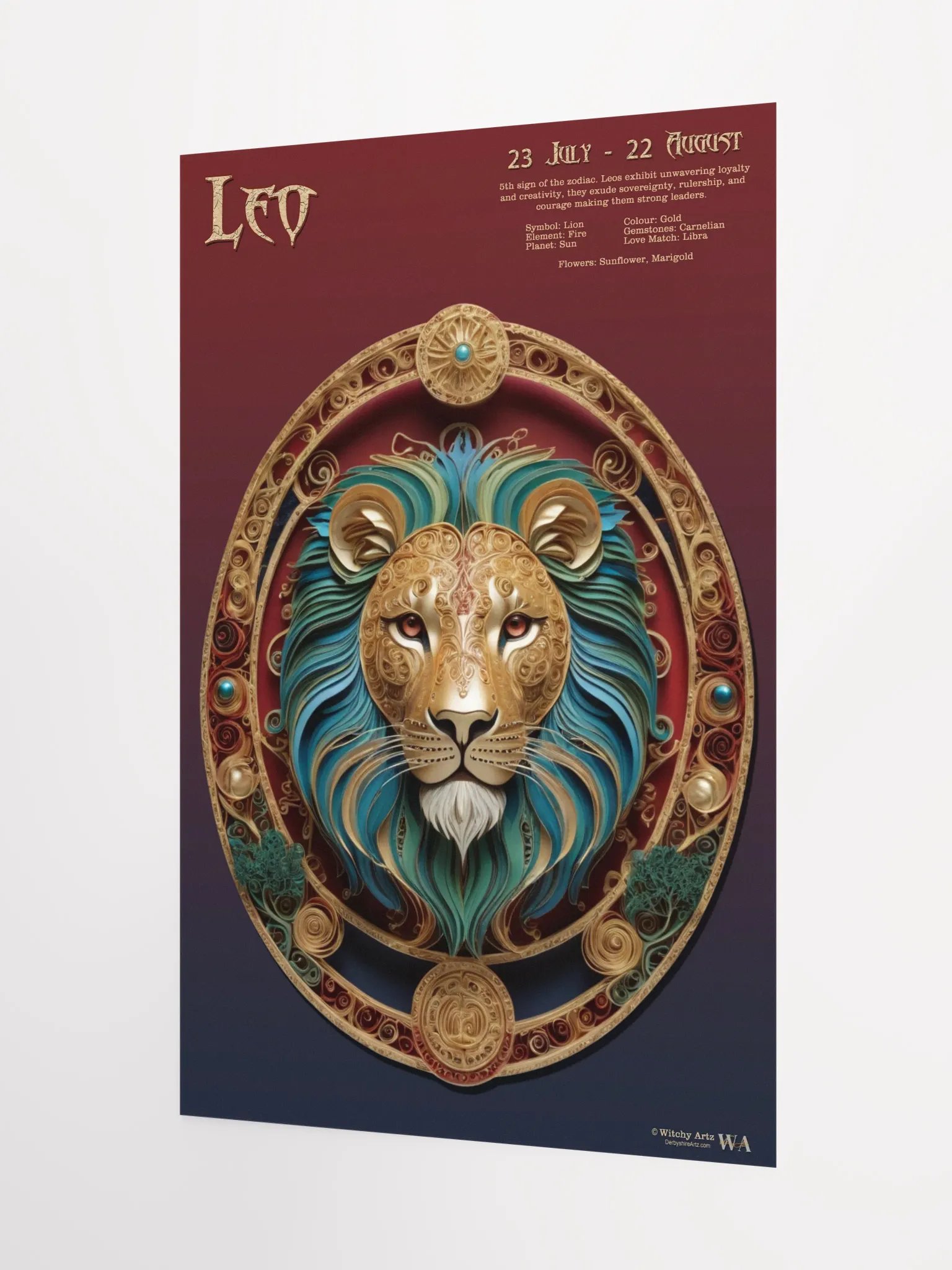 Western Zodiac Poster - LEO product image (7)