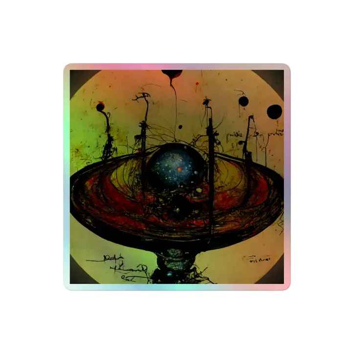 Cosmic Dreams Holographic Sticker Sheet product image (2)