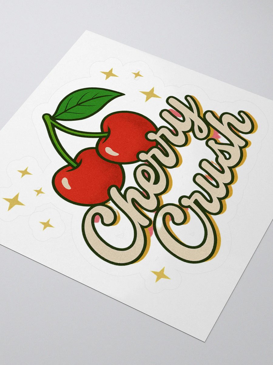 Cherry Crush Sticker – Jessie World Tour ‘86 Edition product image (9)