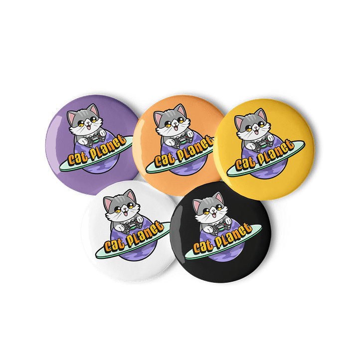 Cat Planet Button Set product image (2)