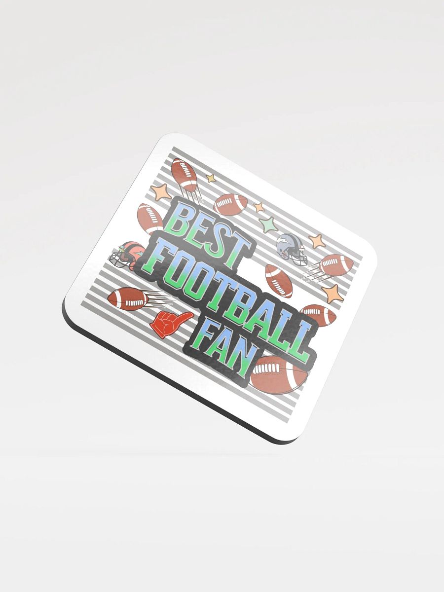 Best Football Fan Fan-tastic Coaster product image (2)