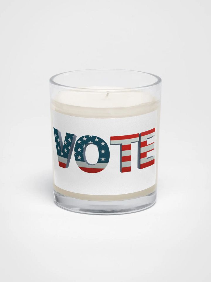 Patriotic Vote Soy Wax Candle product image (1)