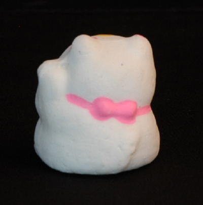 Maneki Neko Luck Cat - Tiny Pink and White Japan Figure product image (2)