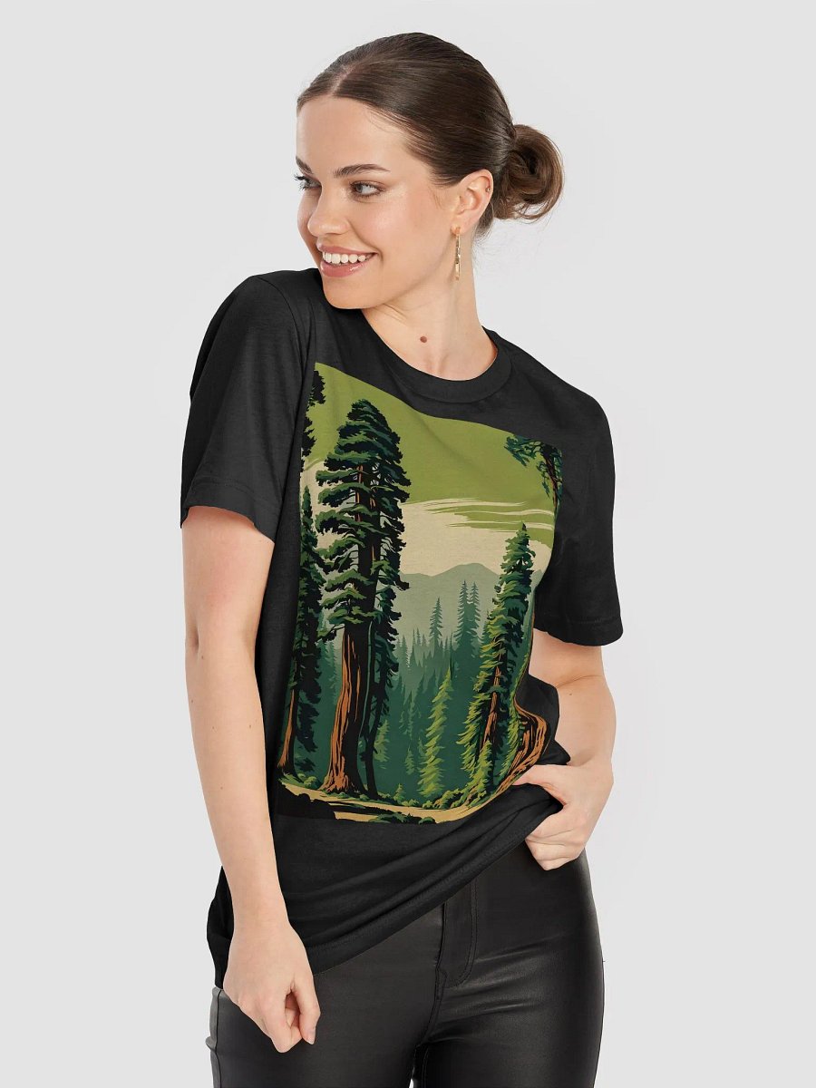 Retro Style Giant Sequoia Forest T-Shirt product image (8)