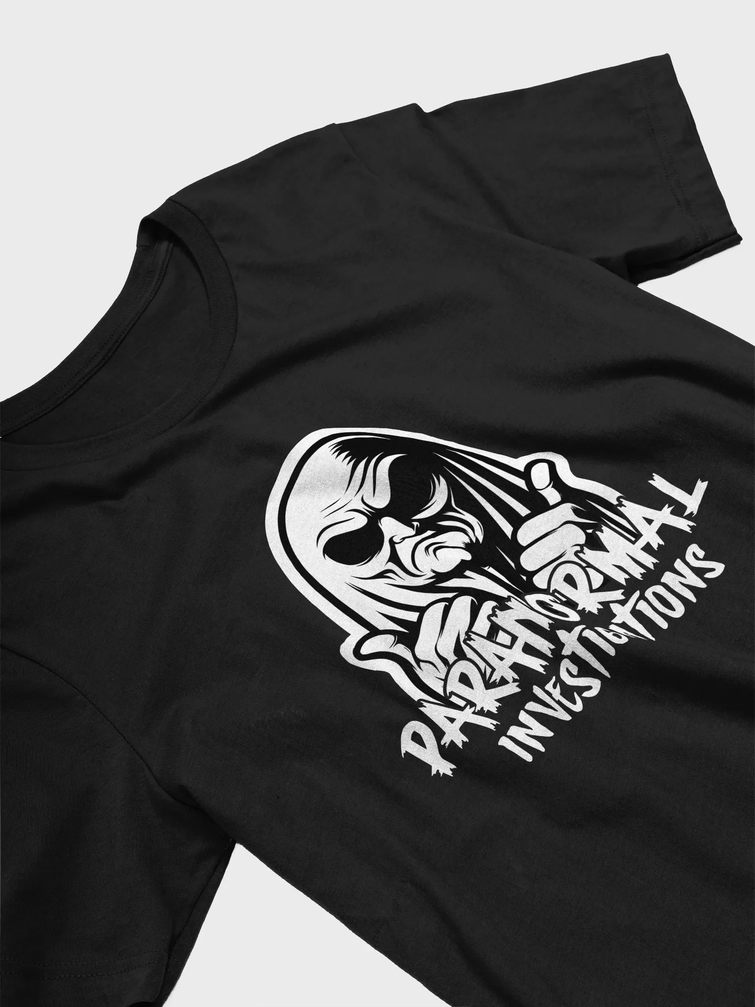 Ghostly Thumbs Up Paranormal Tee product image (24)