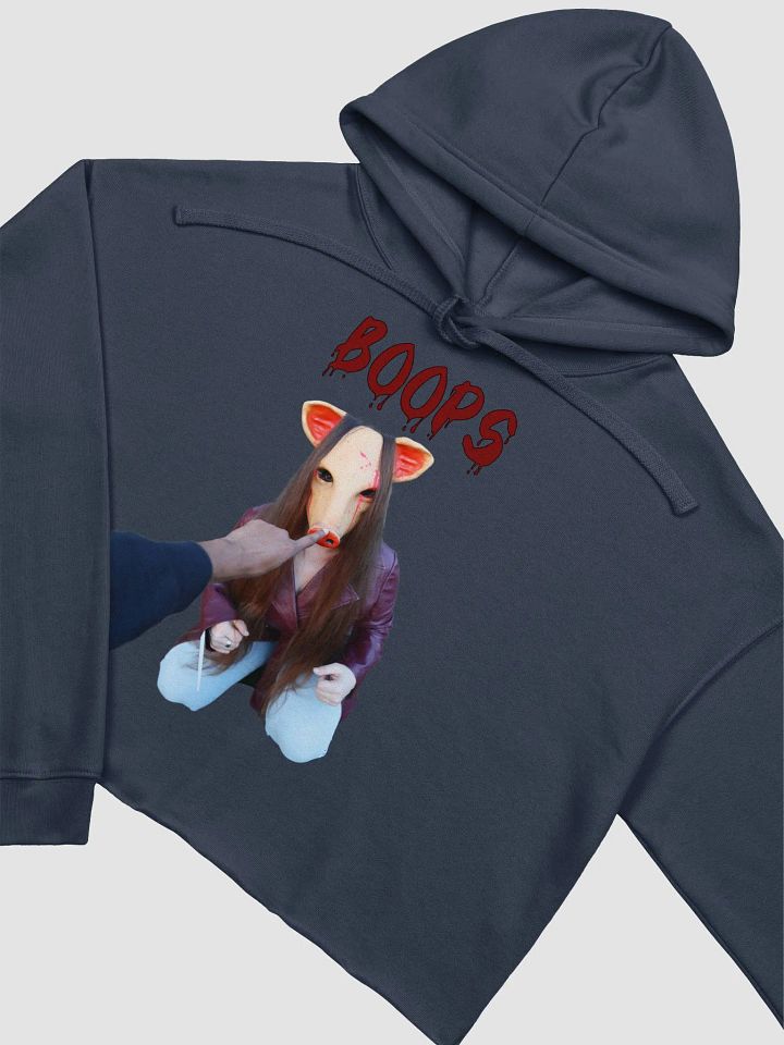 Piggy Boops Crop Hoodie product image (2)