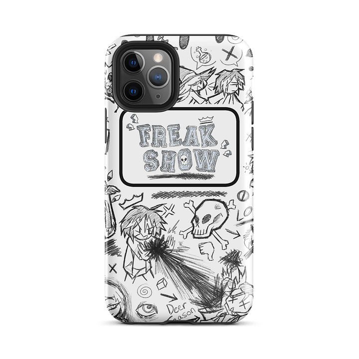 Freak Show iPhone Case (White) product image (2)