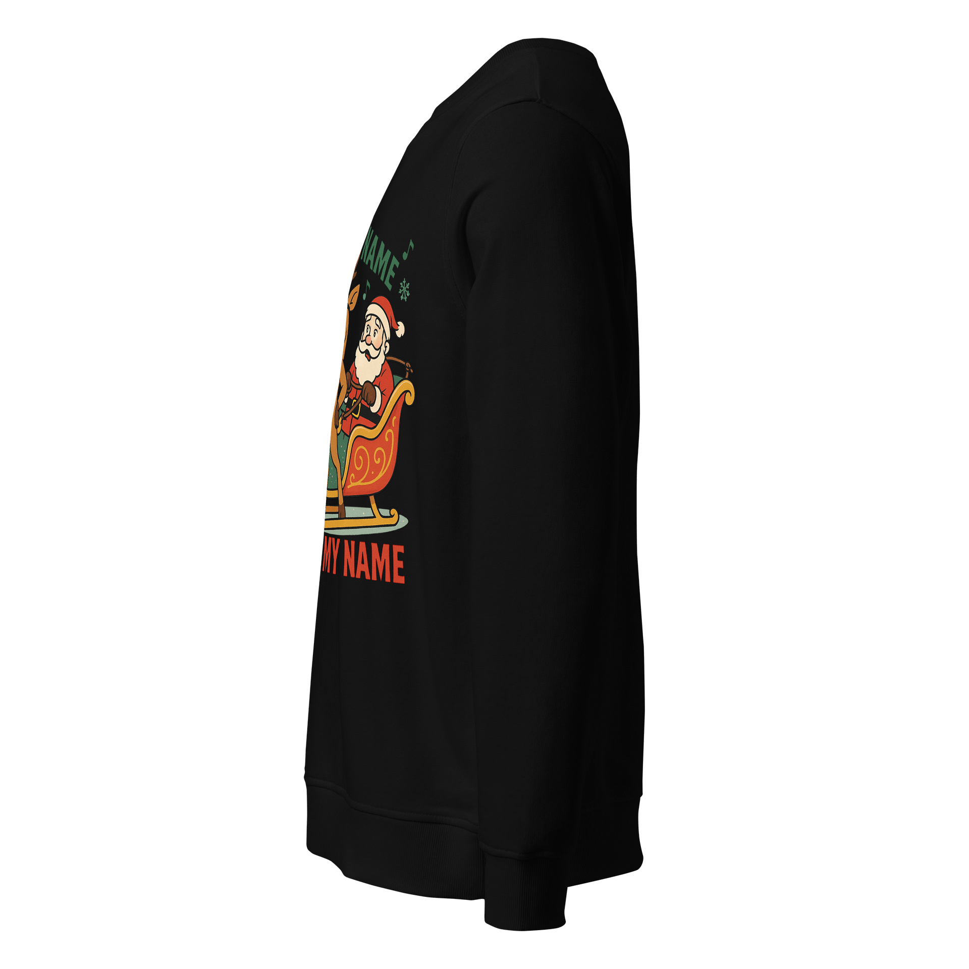 Sleigh My Name Organic Sweatshirt product image (6)