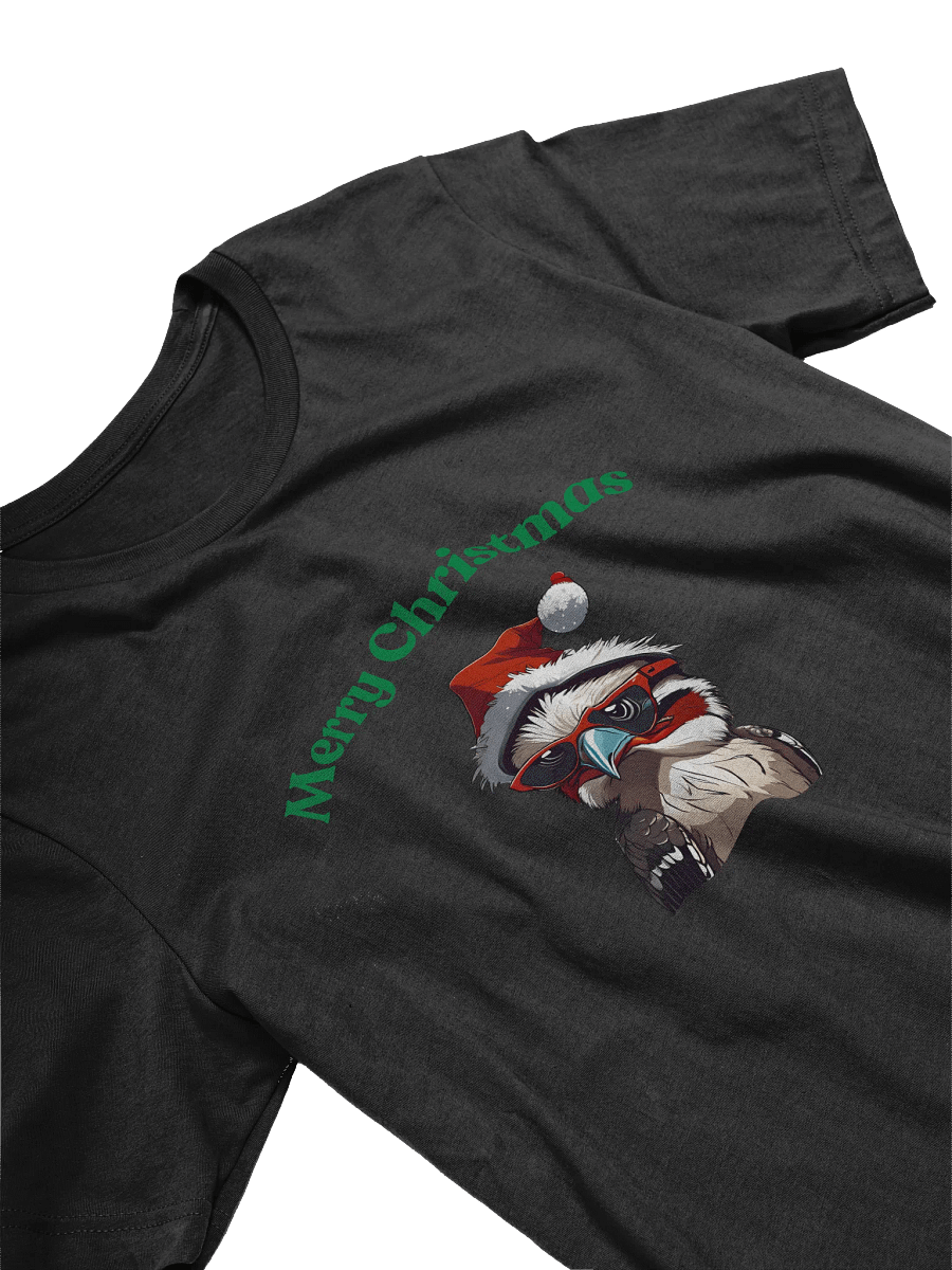 Festive Kookaburra Merry Christmas T-Shirt - 2 - Green product image (3)