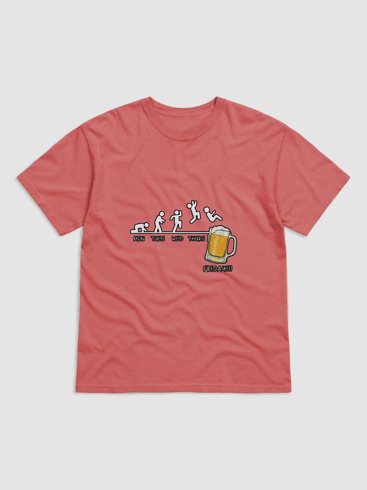 Friday Vibes Stick Figure T-Shirt product image (7)
