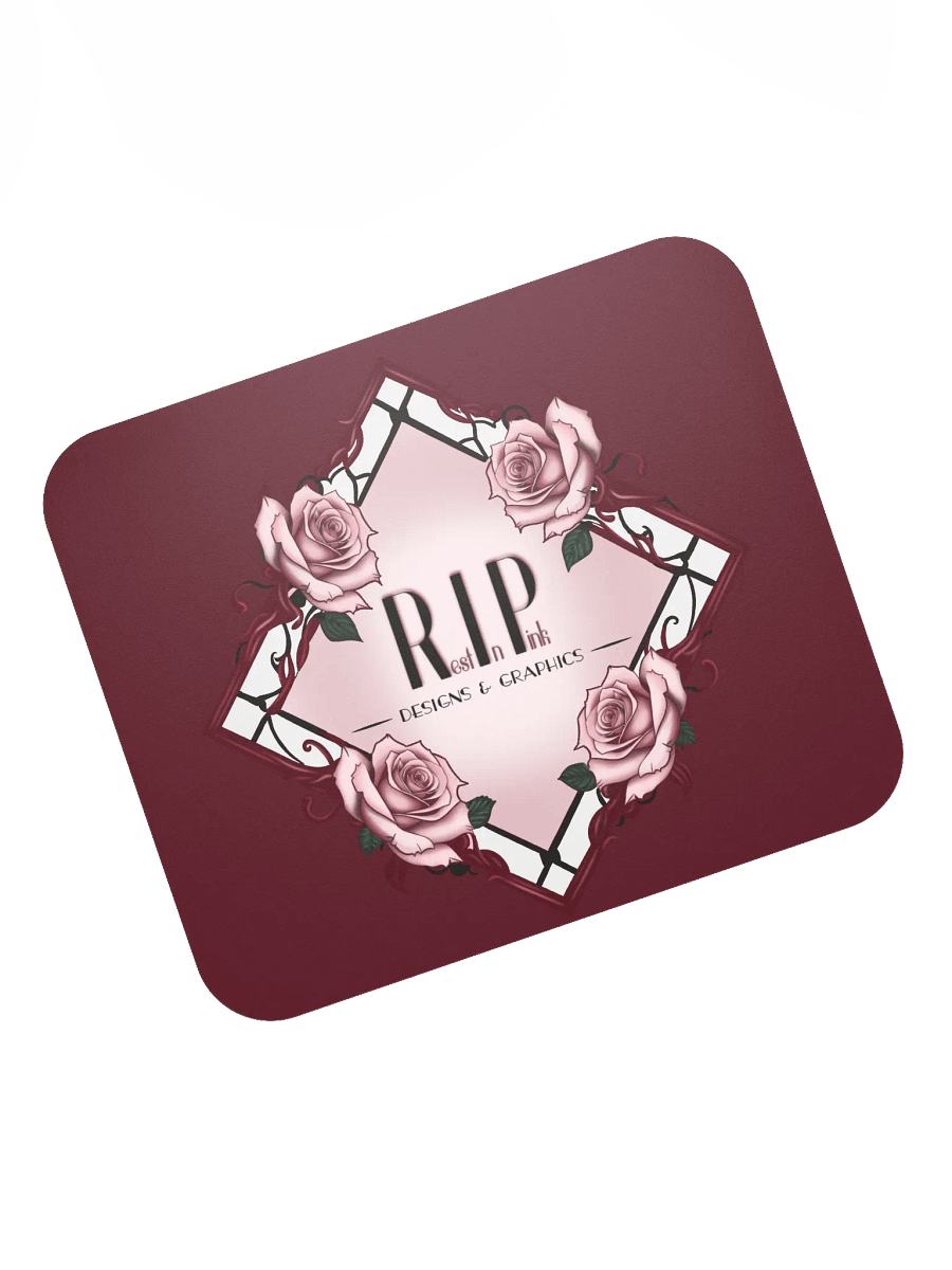 RIP Full Logo Mouse Pad - Red product image (7)