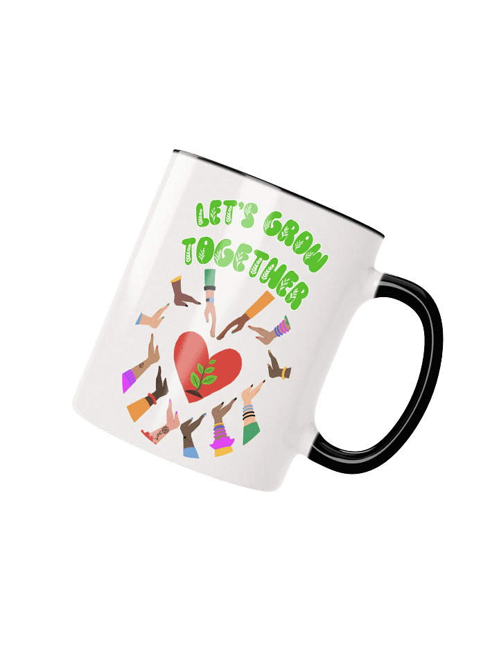 Shmall Streamer Grow Together Ceramic Mug with Color Inside product image (2)