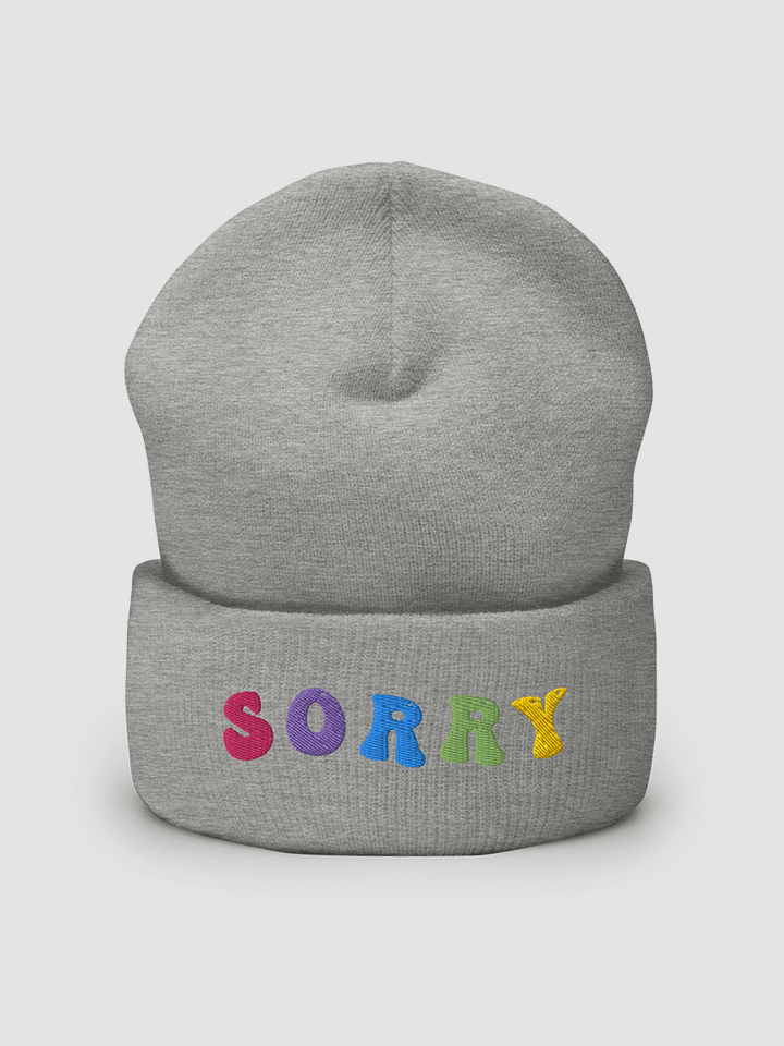 Sorry Beanie product image (2)