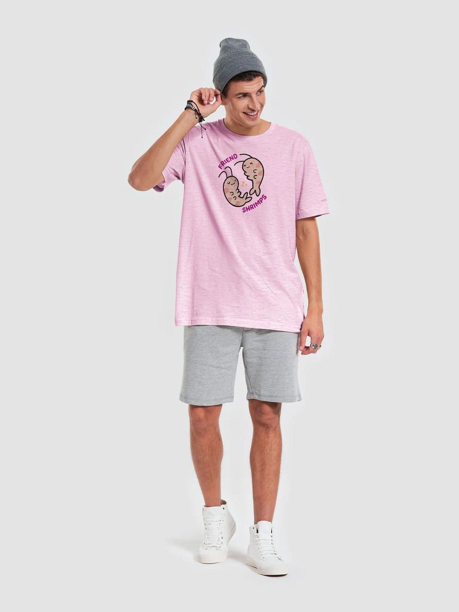 Friend Shrimps Unisex Tee (Large Front Design) product image (67)