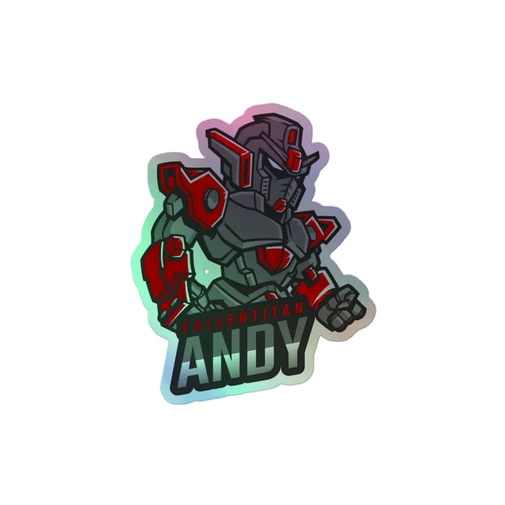 A Holo Sticker of my Logo product image (2)