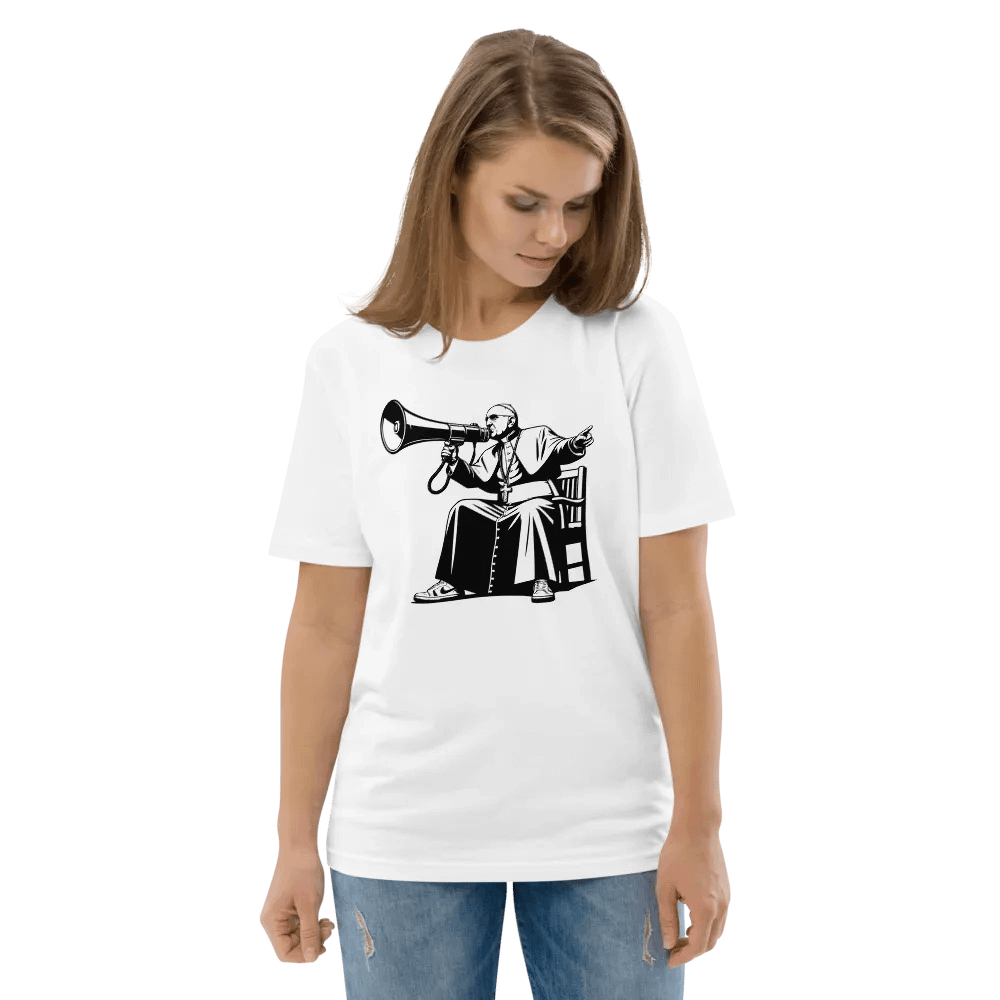 POPE FRANCIS RAP HIP HOP FUNNY SHIRT JOKE F... YOU I DON`T DO WHAT THEY TOLD YOU product image (6)