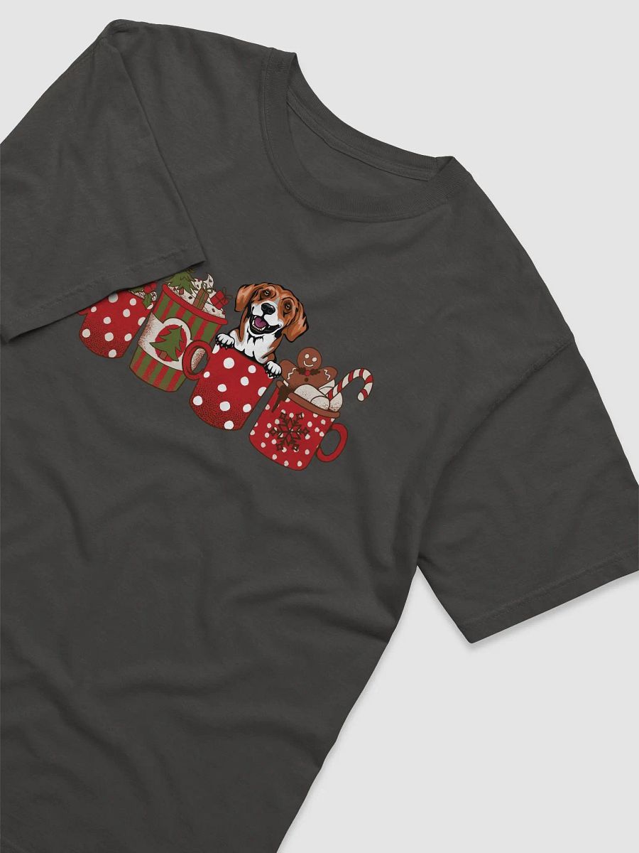 Cute Beagle in a Christmas Cup T-Shirt | Funny Christmas Pup in a Cup product image (26)
