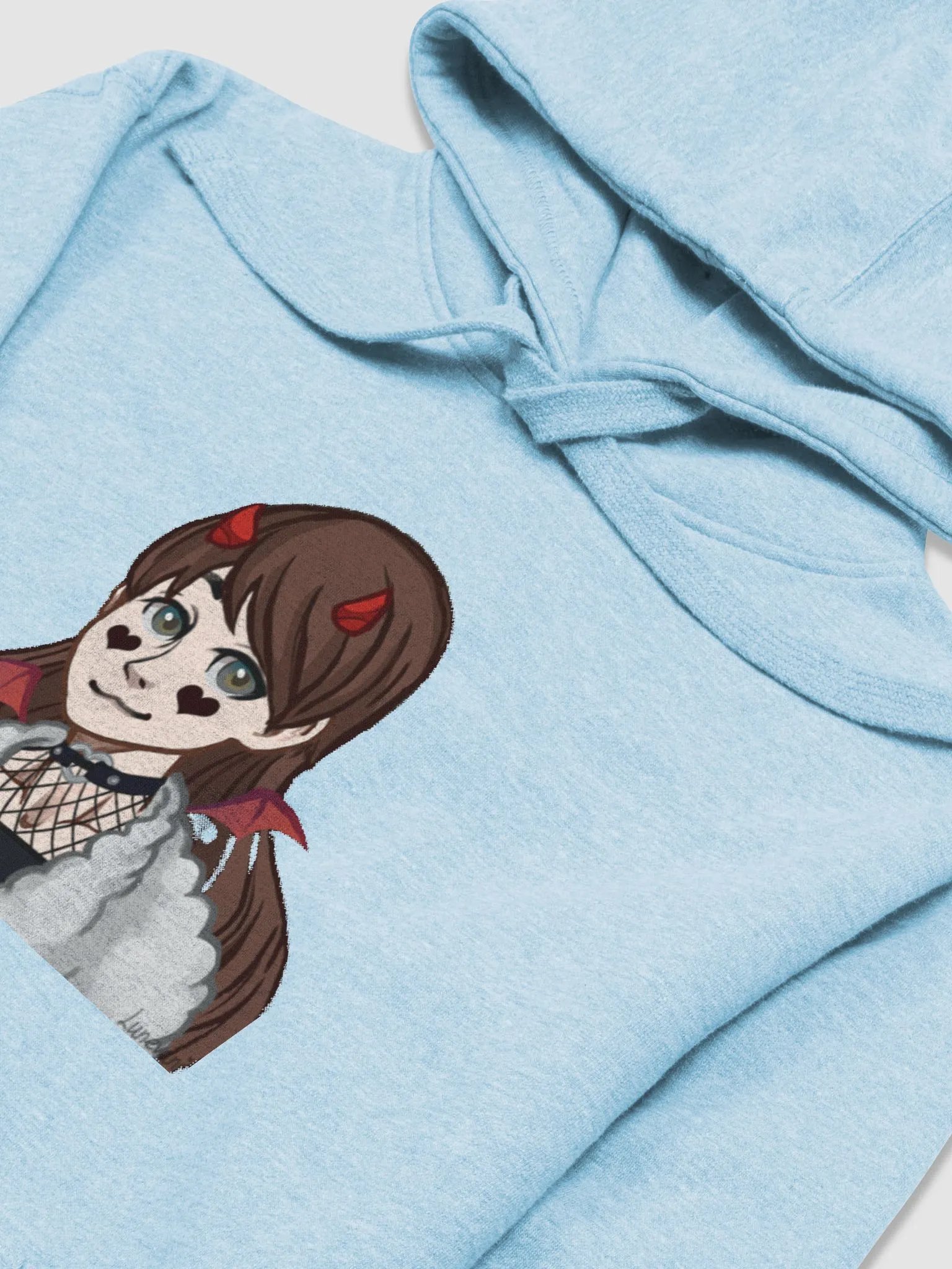 Carro_Gamer Demon Heart Unisex Premium Hoodie product image (3)
