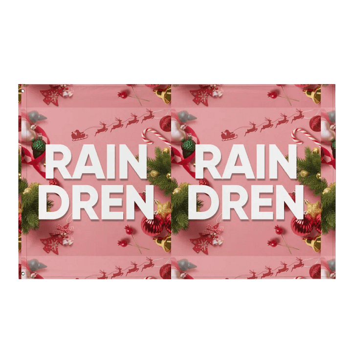 Raindren All-Over Print Flag product image (1)