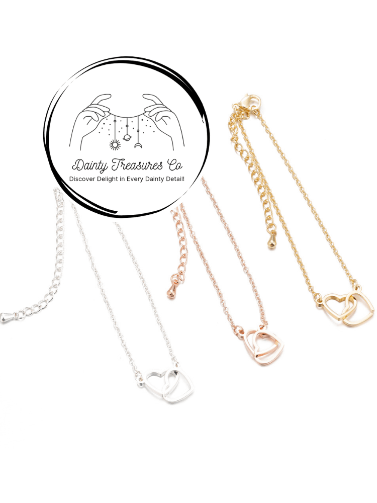 Duo Dainty Heart Bracelet 💕 product image (2)