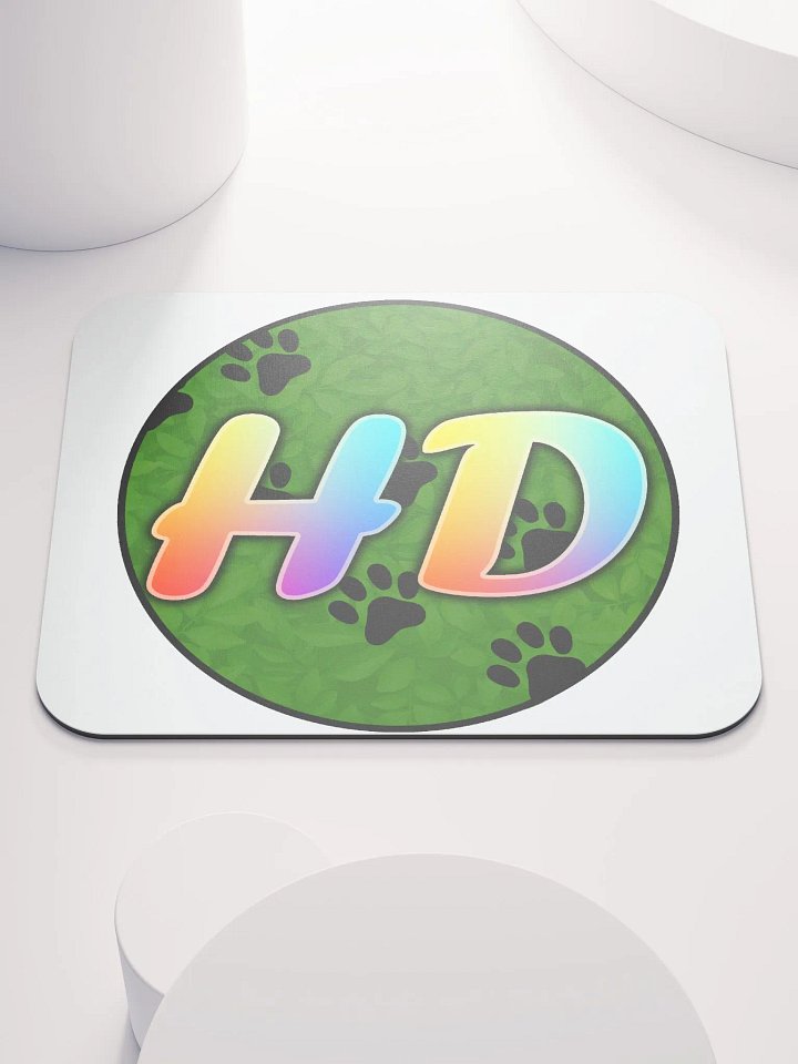 Leaves Logo Mousepad product image (1)