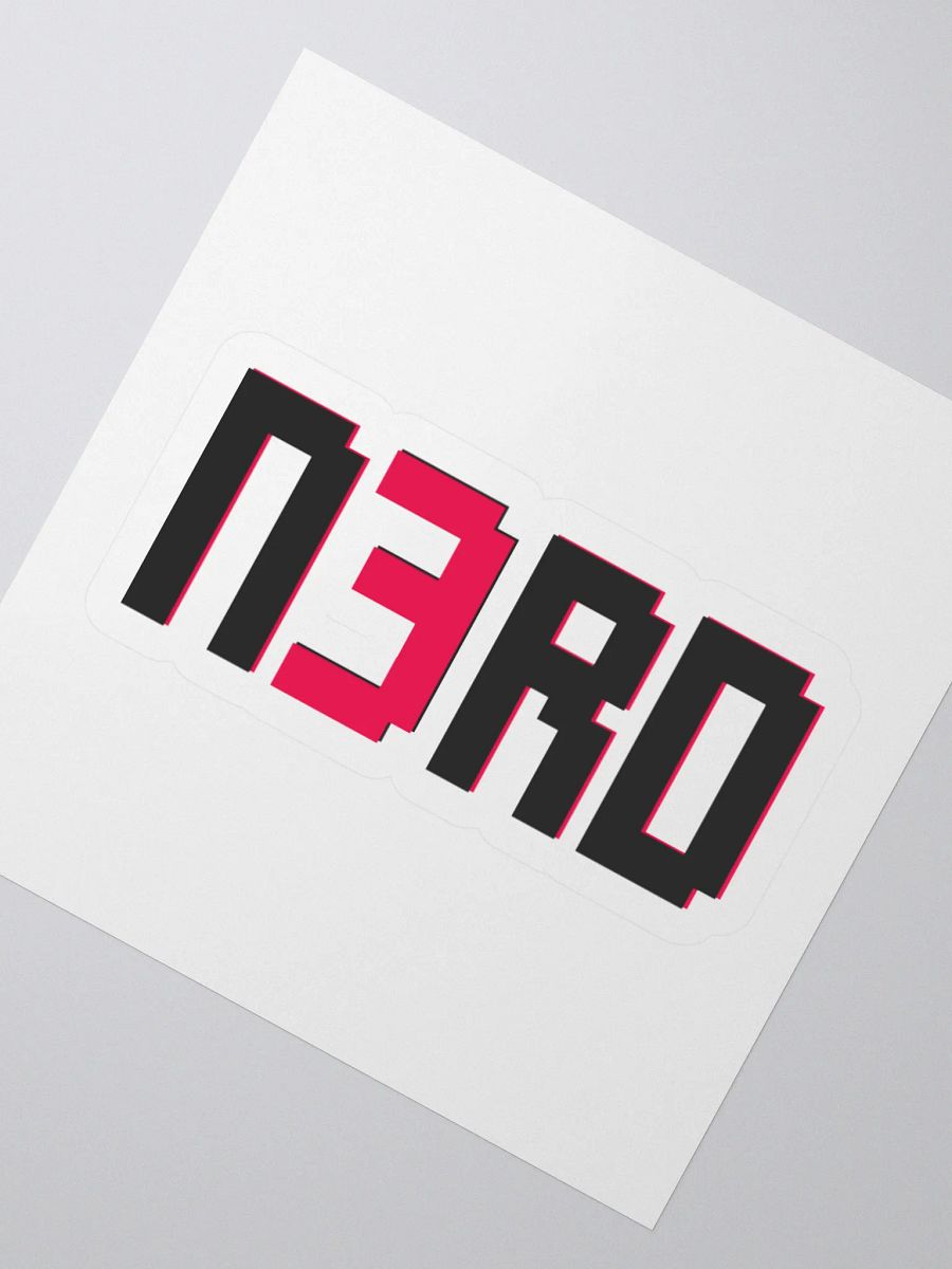 Nerd Sticker product image (4)