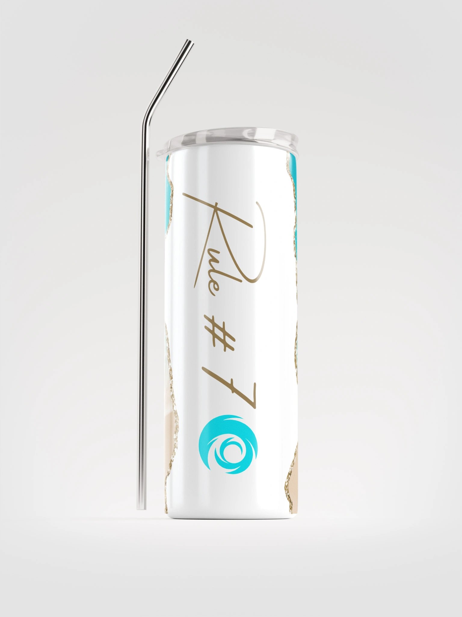 Rule $7 Stainless Steel Tumbler Beach Vibes product image (1)
