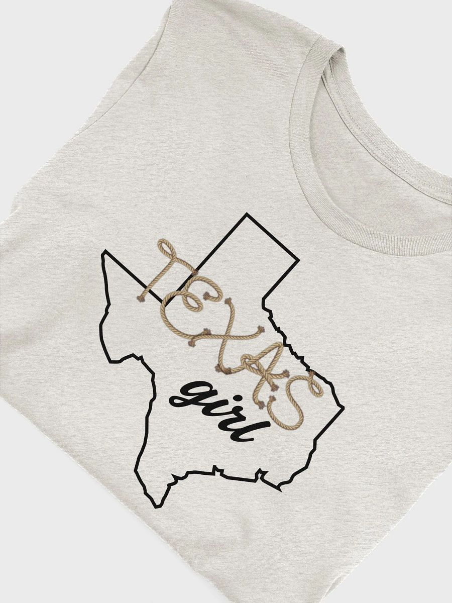 TEXAS GIRL Rope Font Shirt 3 product image (1)
