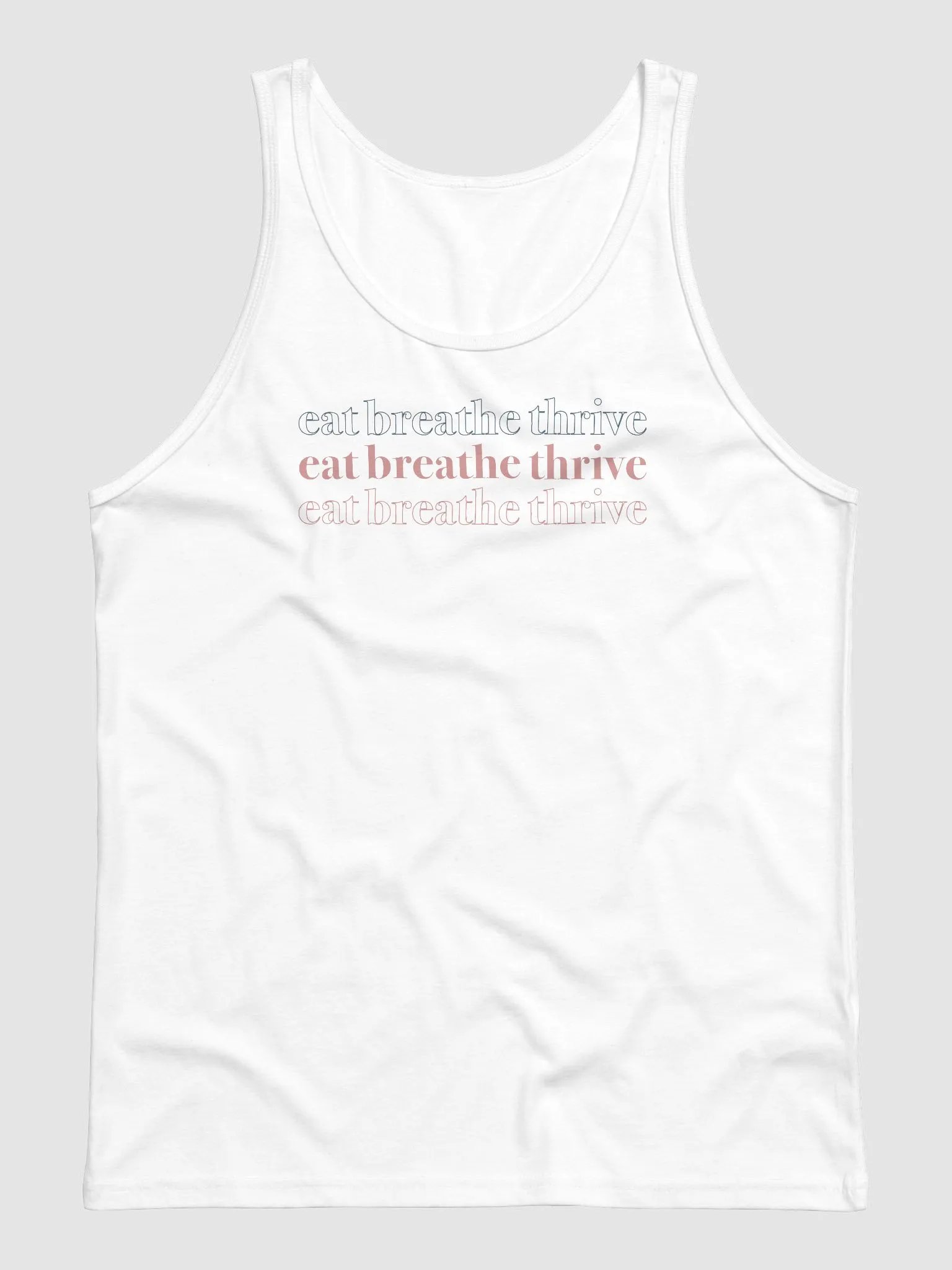 Eat Breathe Thrive cubed | tank product image (1)