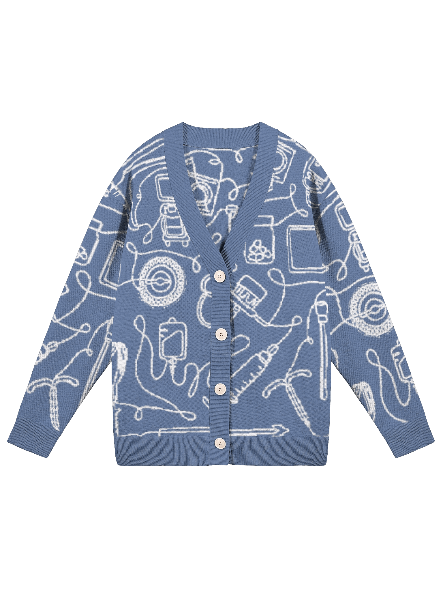 Service Line (OBGYN - Blue Cardigan) product image (1)