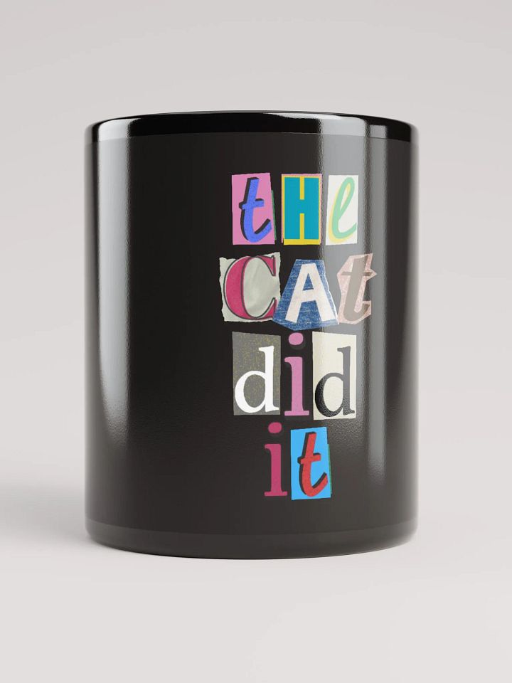 The Cat Did It Mug product image (1)