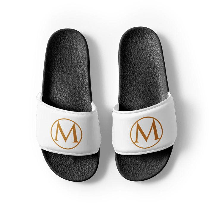 M Gold B\W Men's Slides product image (1)