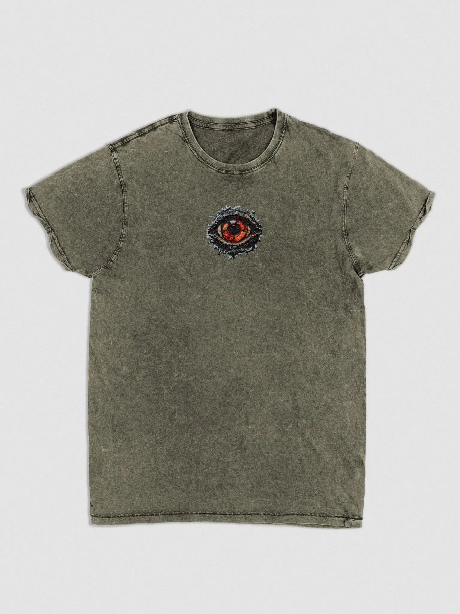 Eyes of Imagination Embroidered Husky Denim Tee product image (2)