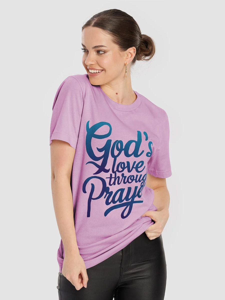 Divine Prayer Gradient Tee product image (1)