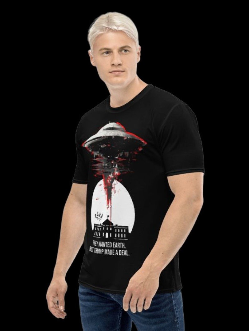Trump's Extraterrestrial Deal Unisex T-Shirt product image (2)