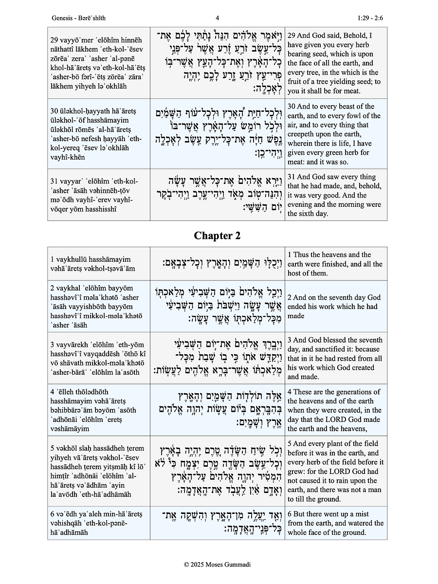 Hebrew Torah With Transliteration & KJV product image (4)
