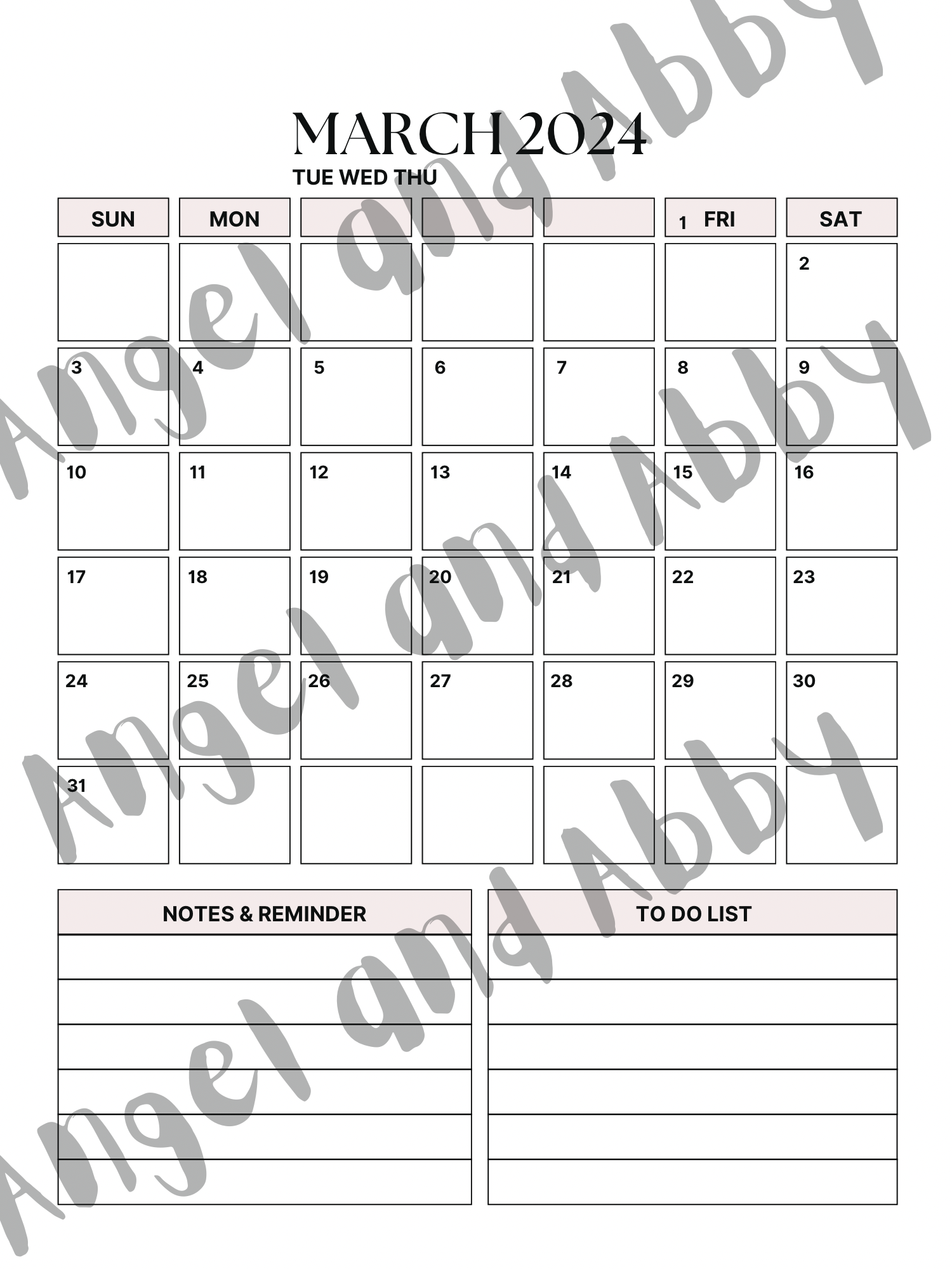 Manifestation Planner 2024 product image (6)
