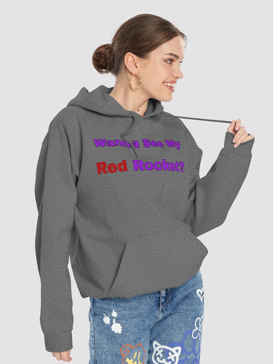 Wanna See My Red Rocket? plus sized hoodie product image (40)