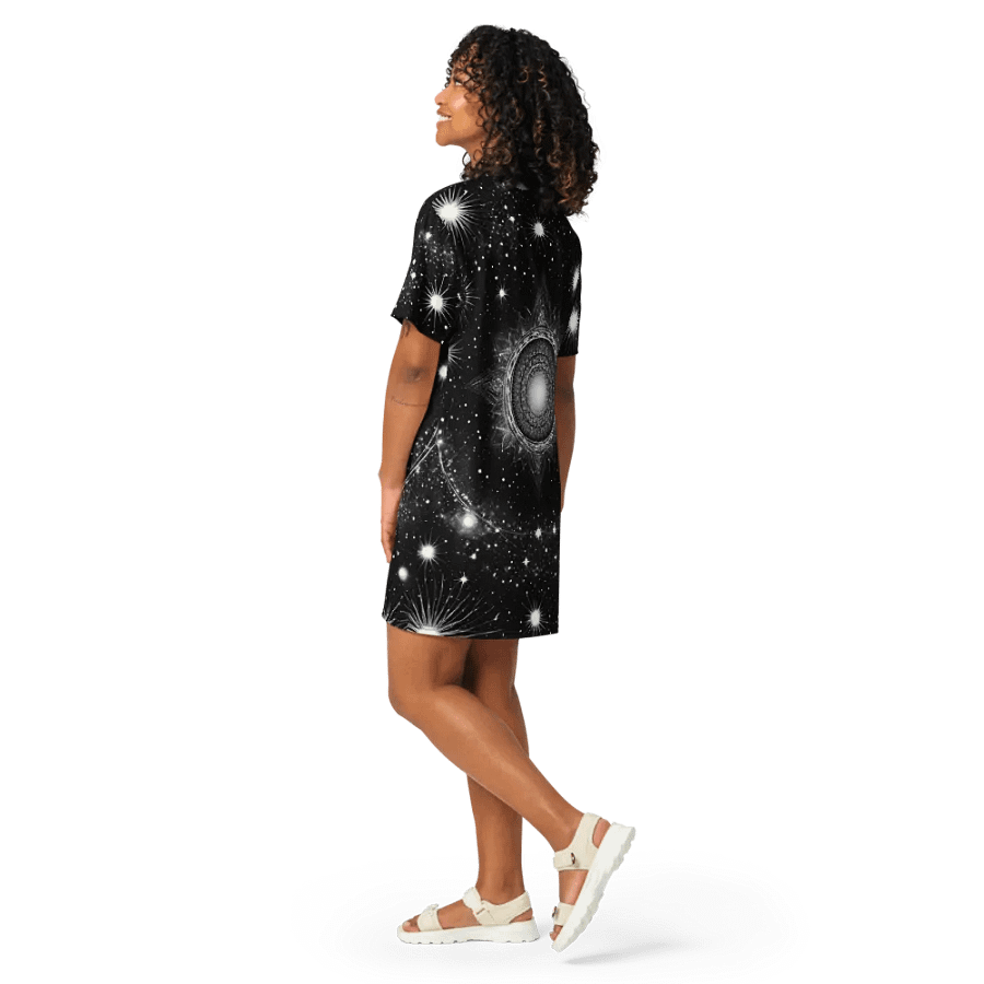 Celestial Symmetry T-Shirt Dress product image (11)