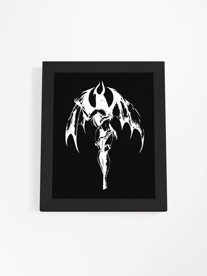 Serpent's Affliction Framed Print [BLACK] product image (1)