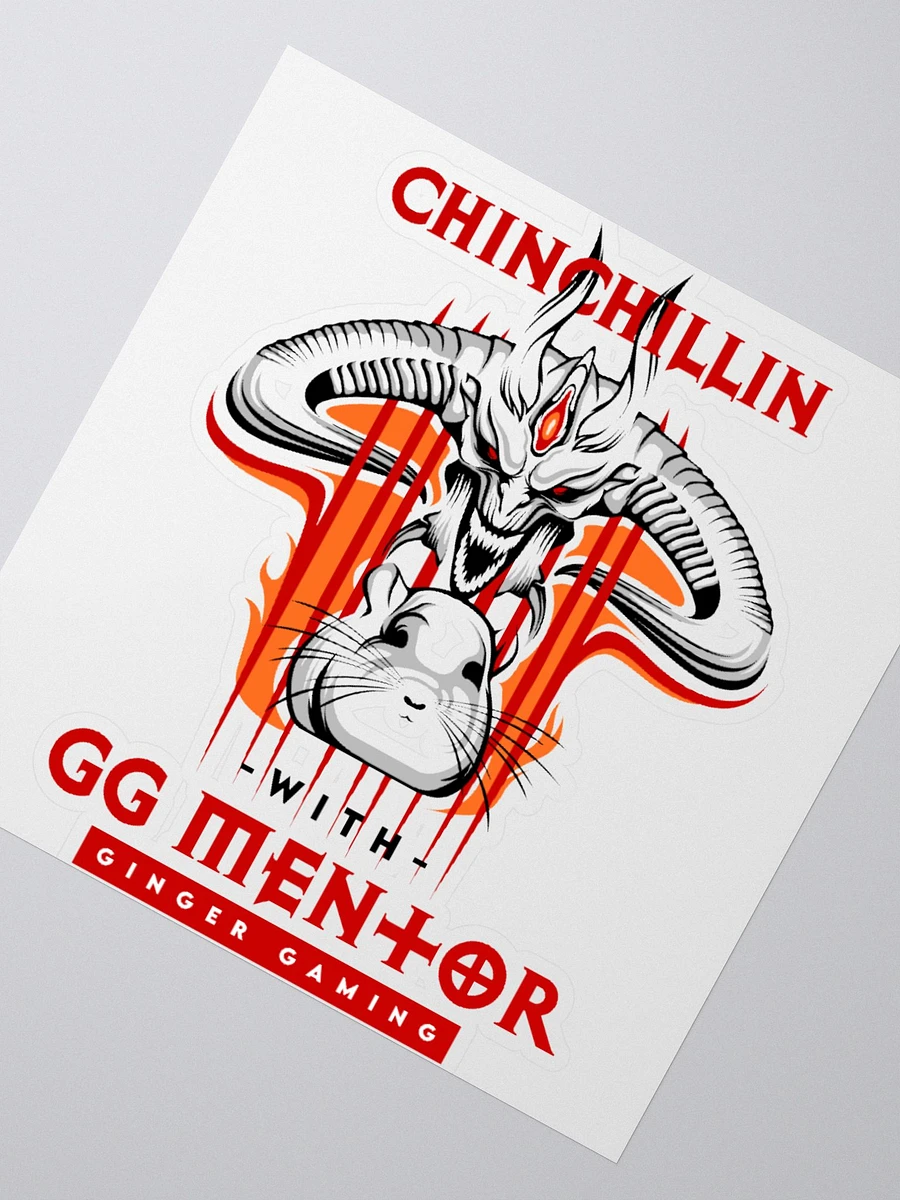 Chinchillin With GGMentor Sticker! product image (2)